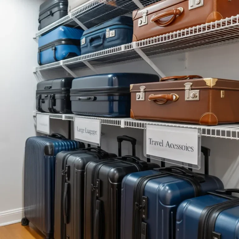 22 Suitcase Storage Ideas to Save Space