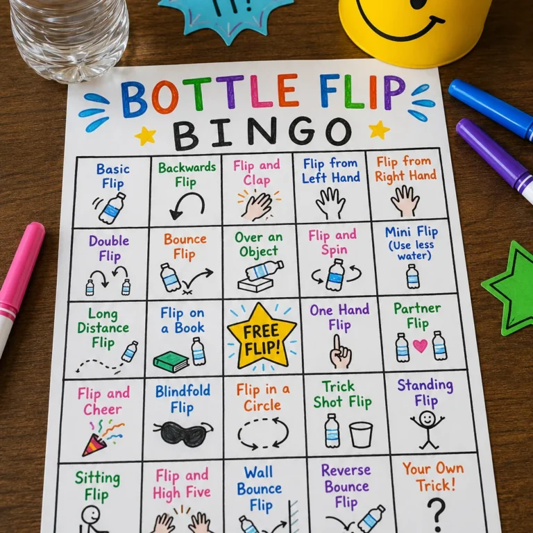 24 Bottle Flip Game Ideas to Keep Fun Rolling
