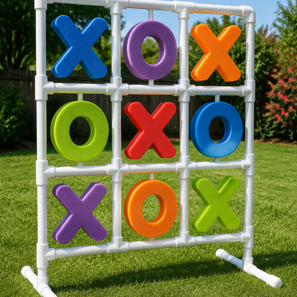 22 DIY Tic Tac Toe Board Ideas for Outdoor Fun