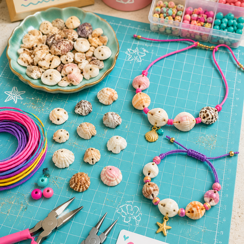 24 Seashell Crafts for Kids That Feel Beachy