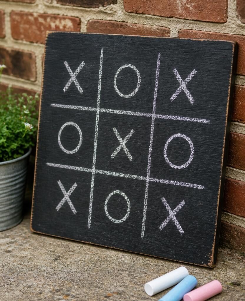 22 DIY Tic Tac Toe Board Ideas for Outdoor Fun