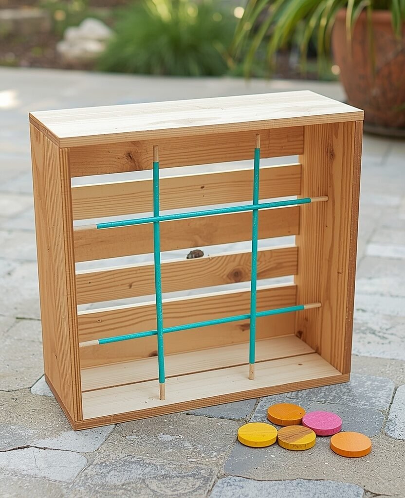 22 DIY Tic Tac Toe Board Ideas for Outdoor Fun