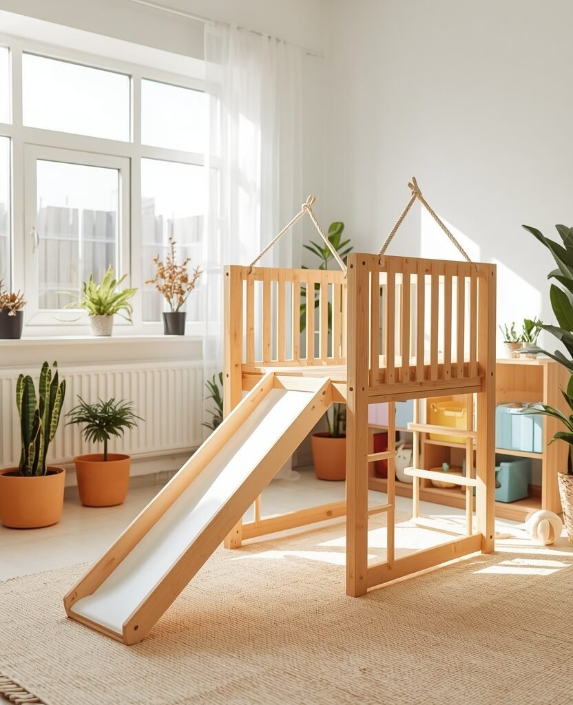24 Indoor Jungle Gym Playroom Ideas for Kids