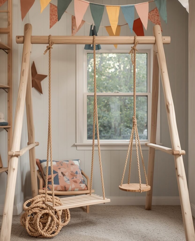 24 Indoor Jungle Gym Playroom Ideas for Kids