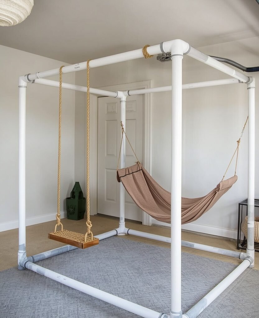 24 Indoor Jungle Gym Playroom Ideas for Kids