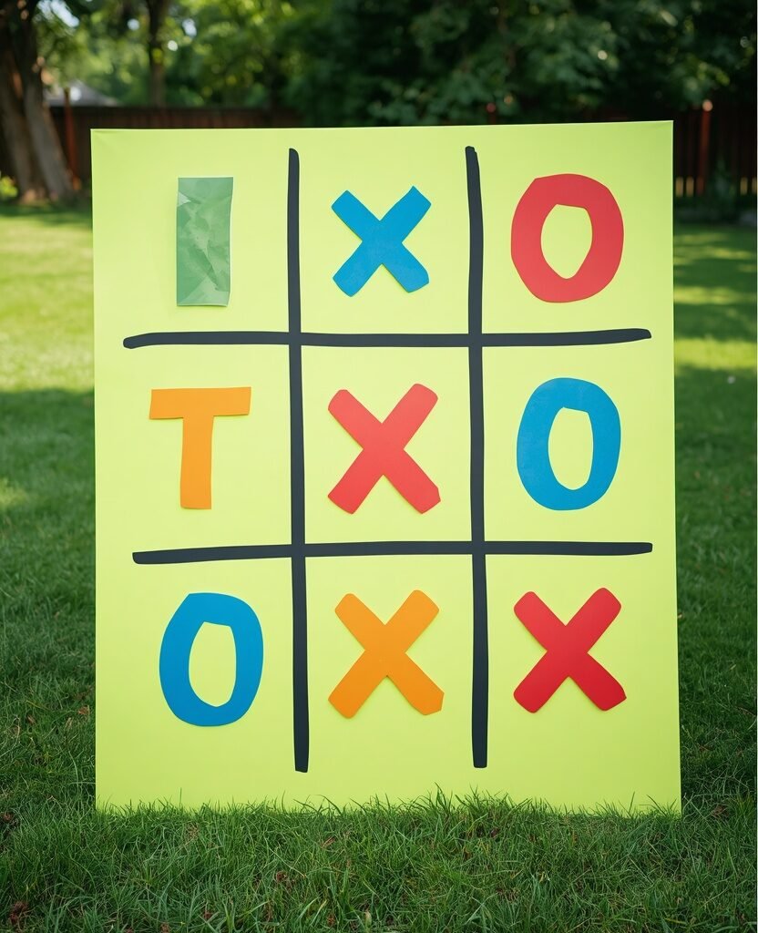 22 DIY Tic Tac Toe Board Ideas for Outdoor Fun