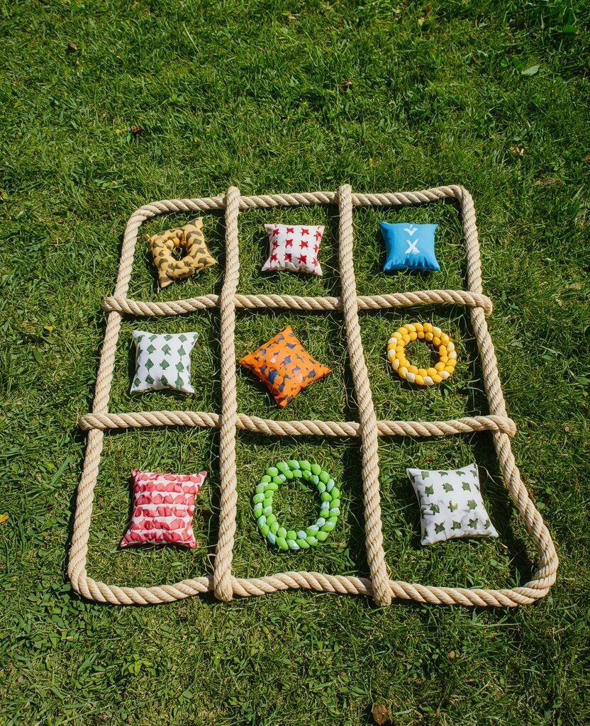 22 DIY Tic Tac Toe Board Ideas for Outdoor Fun