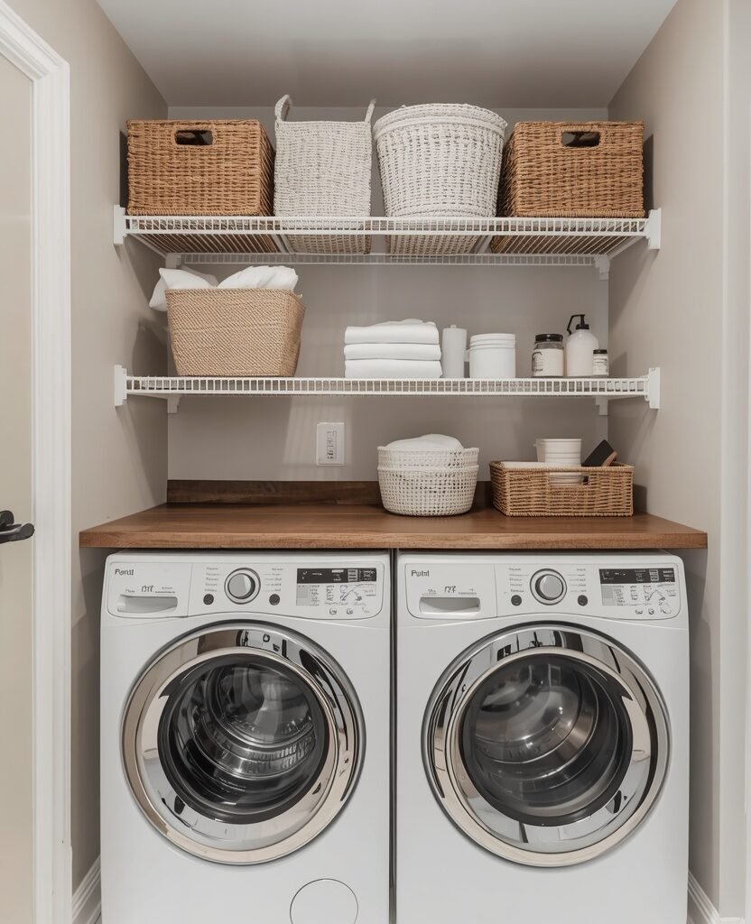 24 Laundry Room Countertop Organization Ideas
