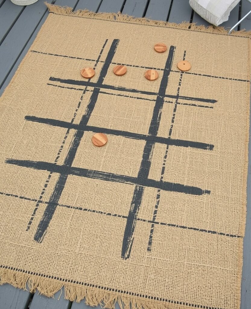 22 DIY Tic Tac Toe Board Ideas for Outdoor Fun
