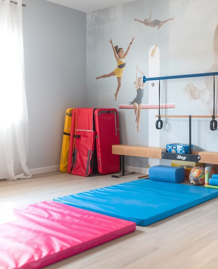 24 Indoor Jungle Gym Playroom Ideas for Kids