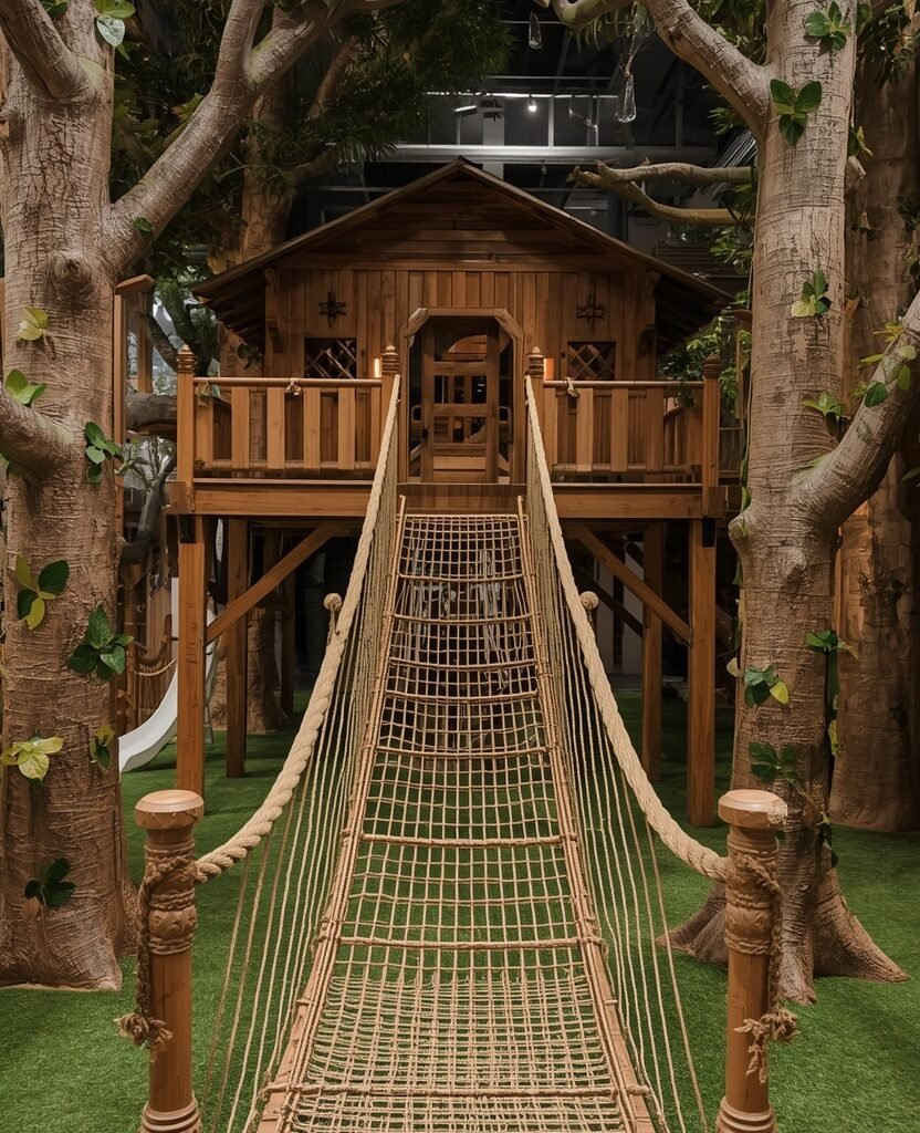 24 Indoor Jungle Gym Playroom Ideas for Kids