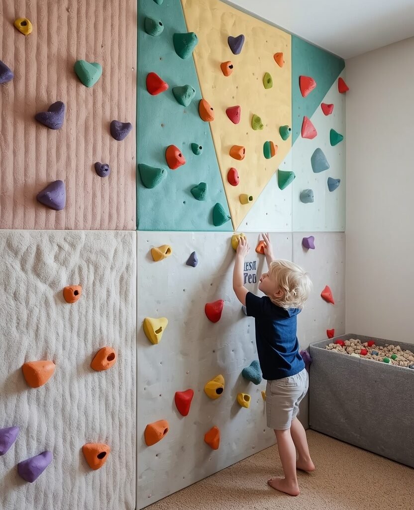 24 Indoor Jungle Gym Playroom Ideas for Kids