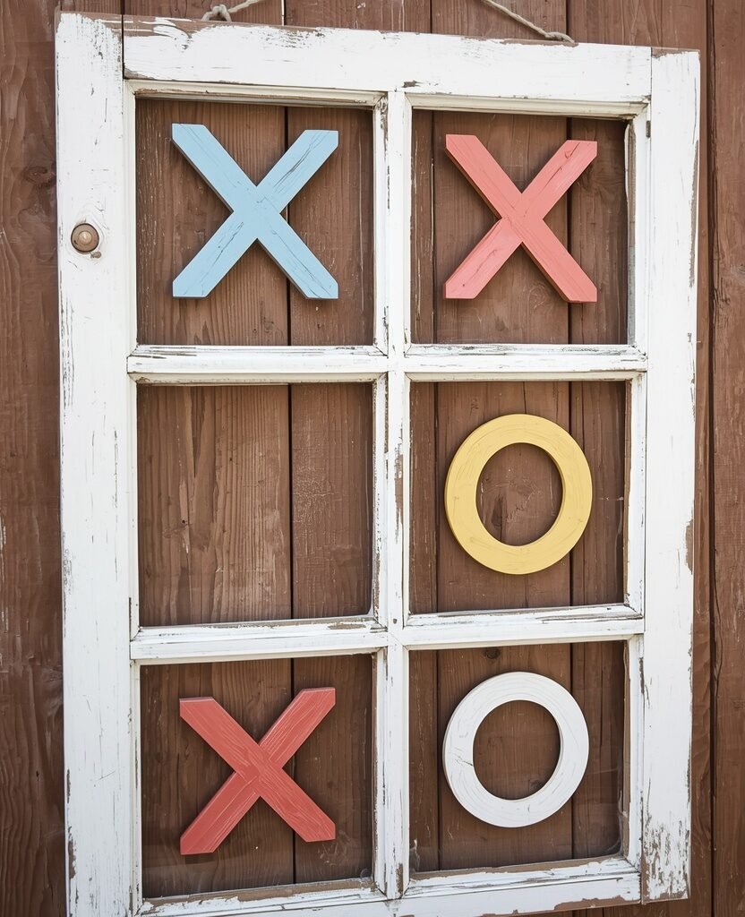 22 DIY Tic Tac Toe Board Ideas for Outdoor Fun