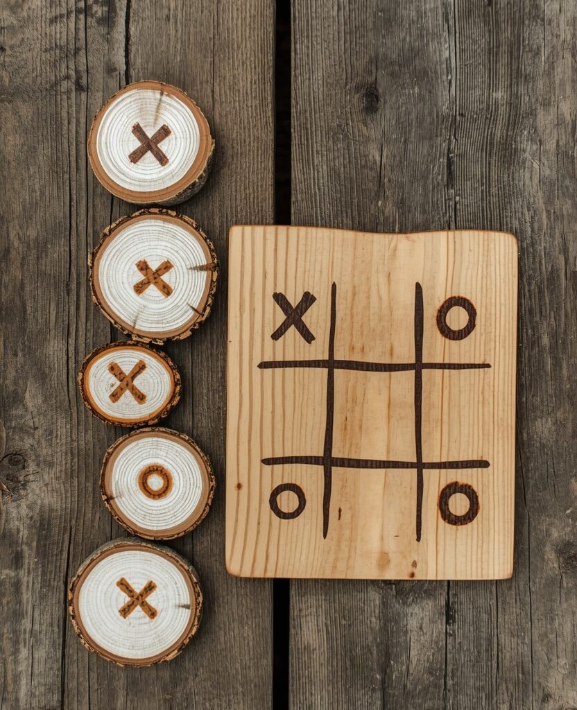22 DIY Tic Tac Toe Board Ideas for Outdoor Fun