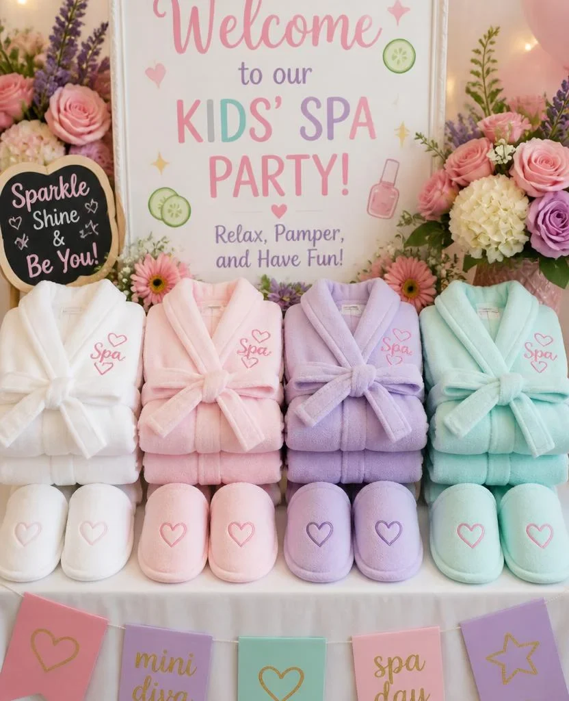 24 Spa Party Ideas for Kids They'll Love