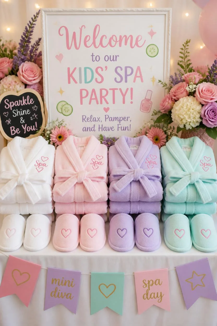 24 Spa Party Ideas for Kids They'll Love